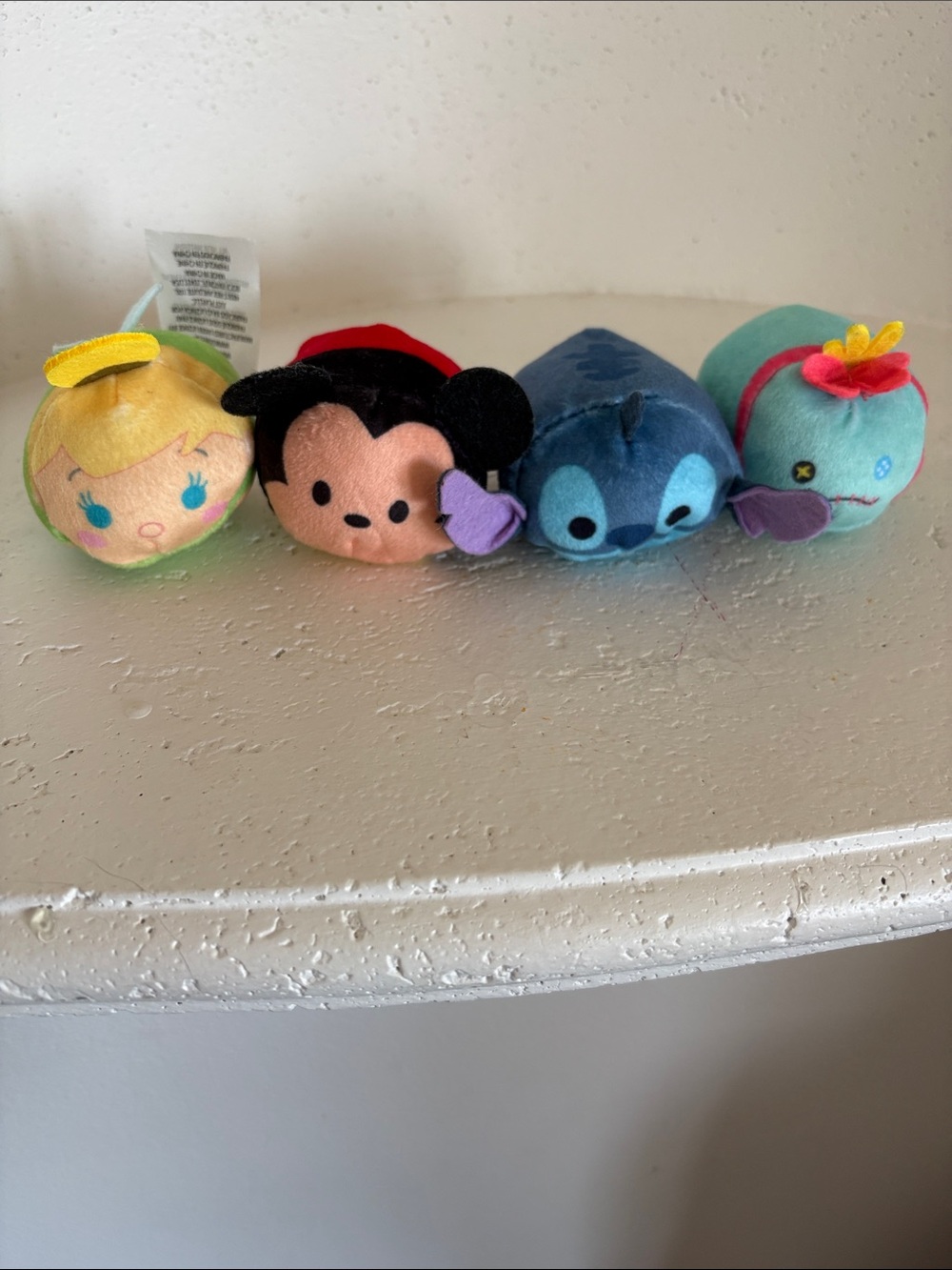Disney Tsum Tsum Plush Set - tinkerbell, Mickey, stitch and monster